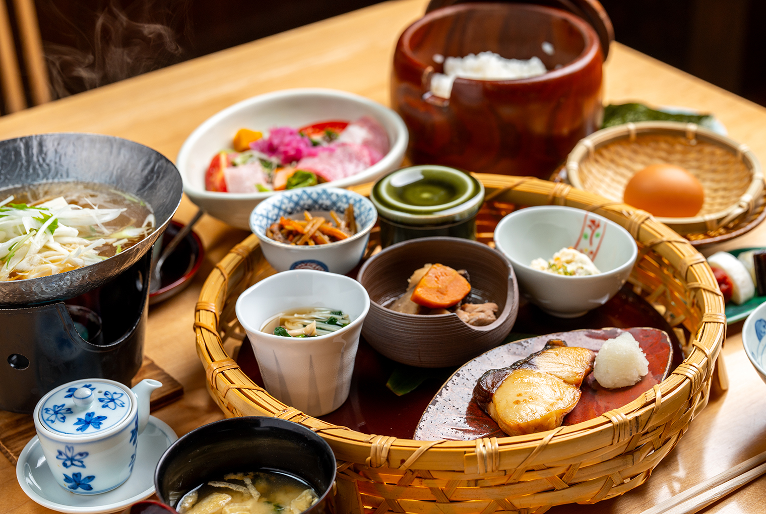 草庵秋桜 朝食イメージ